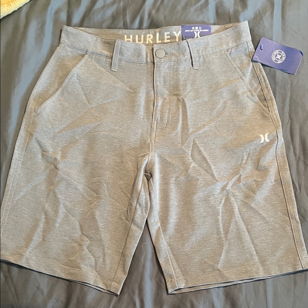 Hurley Men's Light Gray Hybrid Shorts